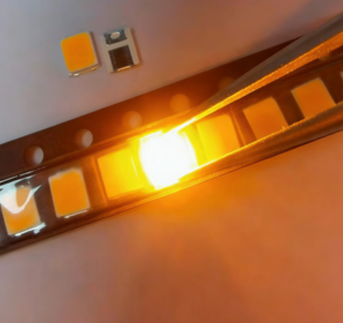 2000K Amber 2835 SMD LED Chip. 1000pcs