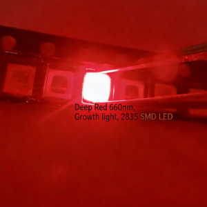 Photo Hyper Red 660nm for Growth light 2835 SMD LED Chips 1000pcs
