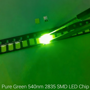 Pure Green 540nm 2835 SMD LED chip