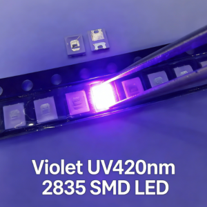 Violet UV420nm 2835 SMD LED chips 1000pcs